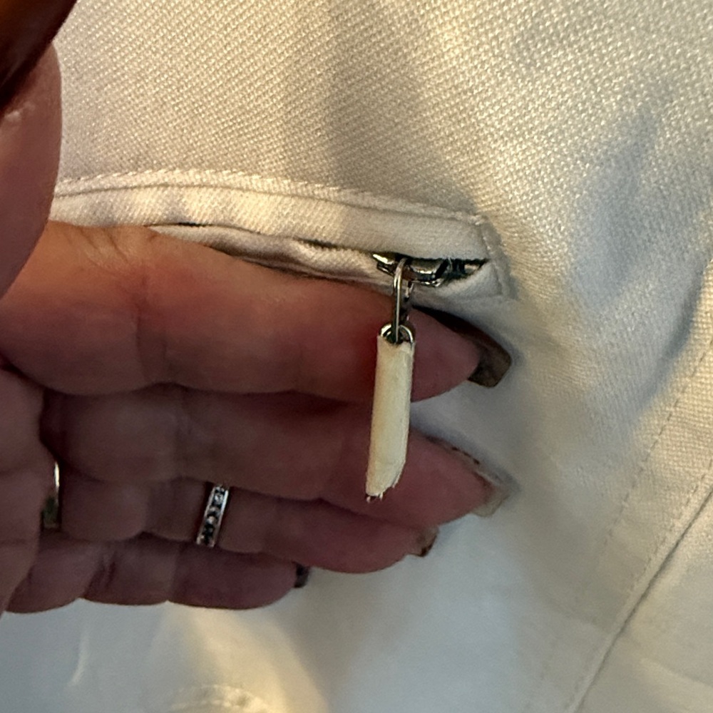 Jamie Saddock Justine jacket Black & White NWOT. Hardware covered for protection - Picture 6 of 6